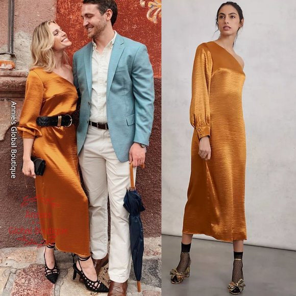 Anthropologie Dresses & Skirts - NWT ANTHROPOLOGIE Riviera One-Shoulder Maxi Dress